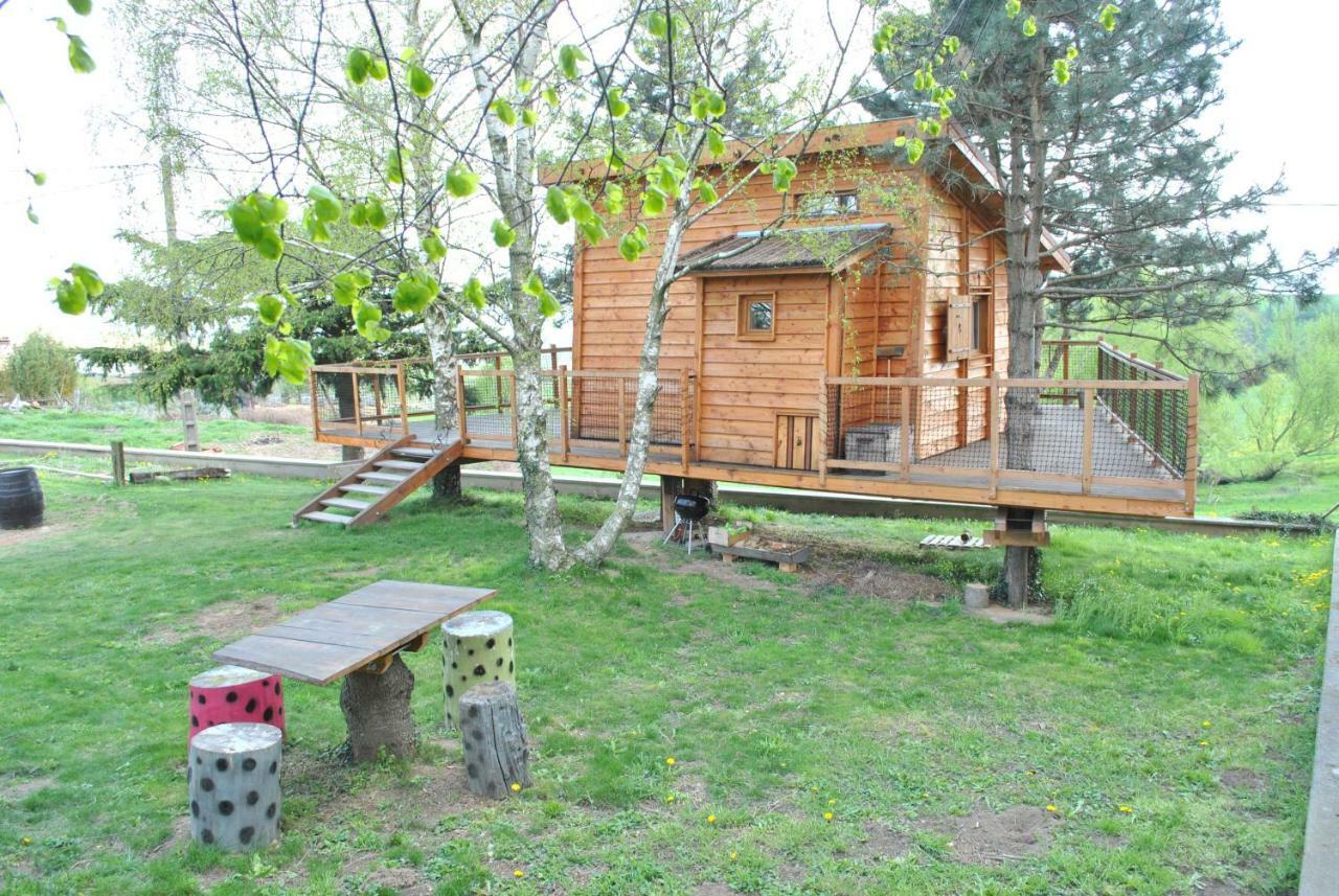 L'Etournelle - Cabane Perchee Chaussan Экстерьер фото